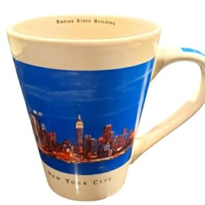 Vintage New York city Empire state building coffee mug
